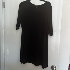 Eileen Fisher black tunic size XL